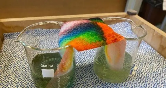 Experiment zum Forschertag Wasser