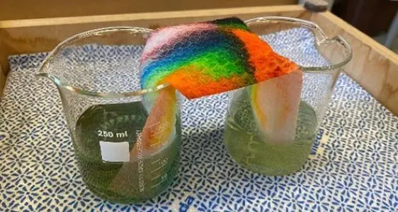 Experiment zum Forschertag Wasser