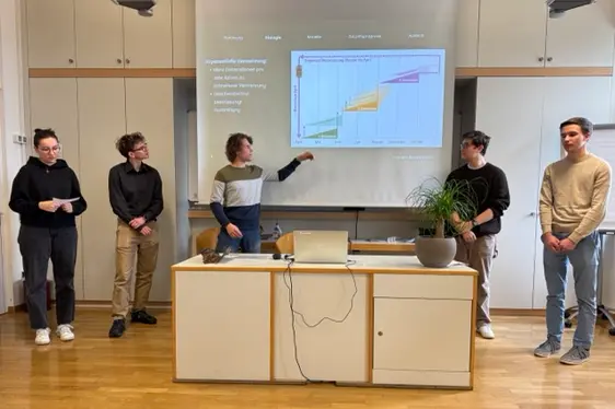 Präsentation der Ergebnisse
