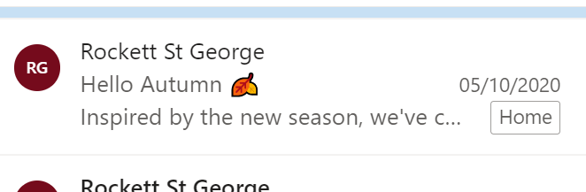 Emojis in subject line example