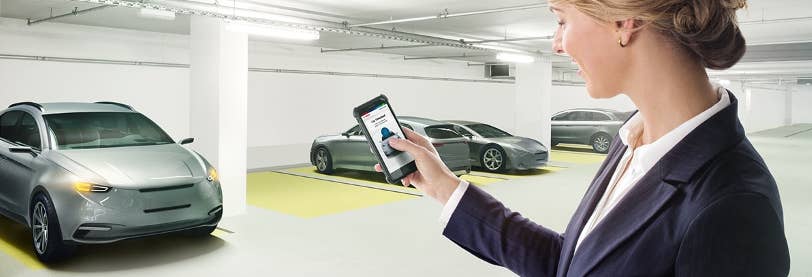 Bosch Perfectly Keyless questions whether we need ordinary devices and tools if our smartphones are far superior. Img source: Bosch