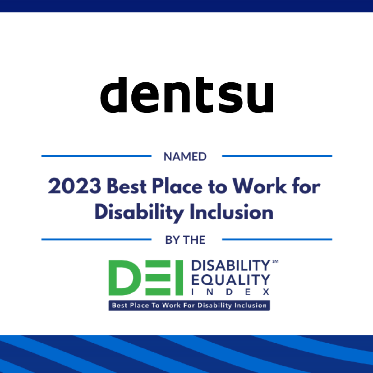 2023 Best Place to Work for Disability Inclusion 