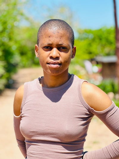 21-year-old Kholiwe Ngcemu 21-year-old Kholiwe Ngcemu