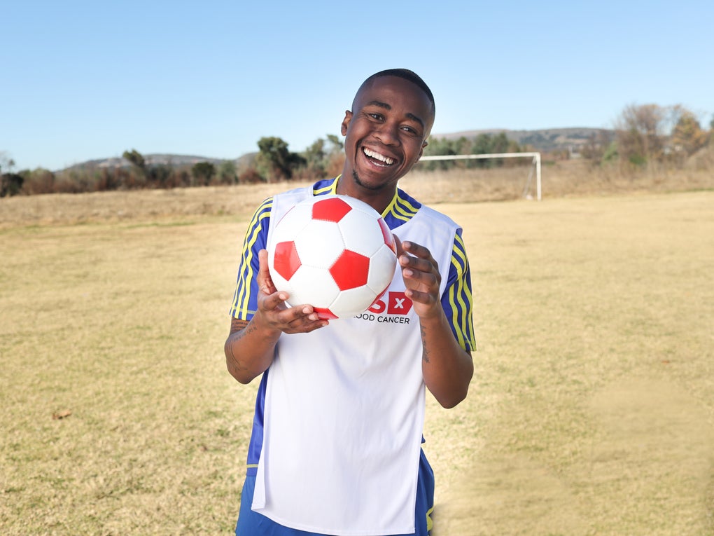 26-year-old Owami, who used to play soccer for the University of Johannesburg up until he was diagnosed with Severe Aplastic Anaemia. 26-year-old Owami, who used to play soccer for the University of Johannesburg up until he was diagnosed with Severe Aplastic Anaemia.