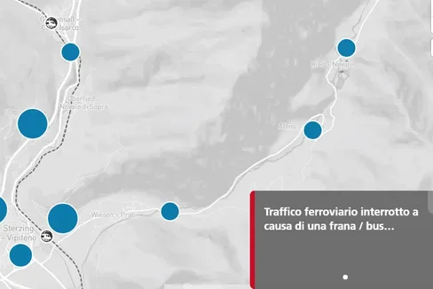 Screenshot Alto Adige Mobilità
