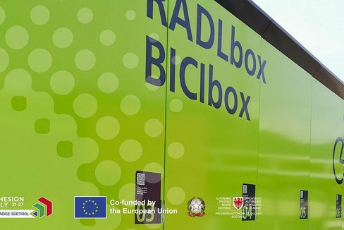 Foto Boxbici (foto STA-Alto Adige Mobilità)