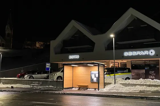 Fermata di Avelengo (Foto ufficio infrastrutture e mobilità sostenibile)