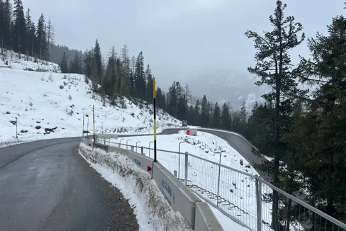Da lunedì 7 aprile a venerdì 13 giugno SP 37 chiusa da San Cassiano al confine con la Provincia di Belluno. (Foto: USP/Ripartizione Infrastrutture della Provincia)