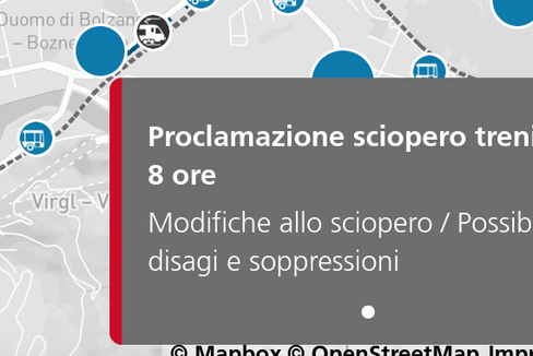 È stato proclamato uno sciopero regionale di 8 ore dai sindacati Ultrasporti, Slm Fast, Orsa Ferrovie, Filt Cgil, Fit Cisl che va dalle ore 09:01 alle ore 17:00 di lunedì 7/9 e al quale sono interessati soltanto i treni regionali di Trenitalia.