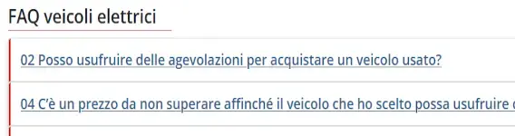 FAQ Veicoli elettrici