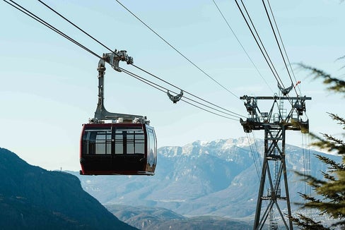 Foto der Rittnerseilbahn aus dem März 2024 (STA)