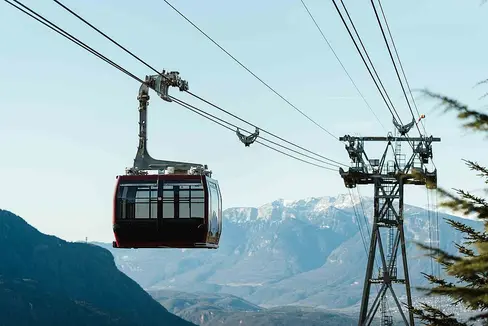 Foto der Rittnerseilbahn aus dem März 2024 (STA)