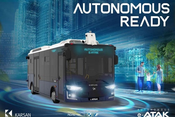 Die Sasa AG testet heute erstmals in Italien den vollautomatischen, elektrischen Bus E-Atak des türkischen Busherstellers Karsan. (Foto: Karsan)