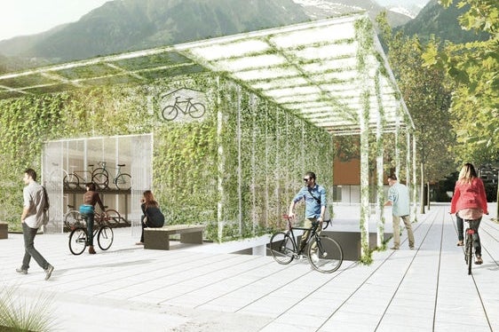 A lungo termine, presso la stazione di Merano sorgerà un moderno centro di mobilità che collegherà ferrovia, autobus, traffico ciclistico e traffico pedonale. (Foto: USP/Dipartimento Mobilità)