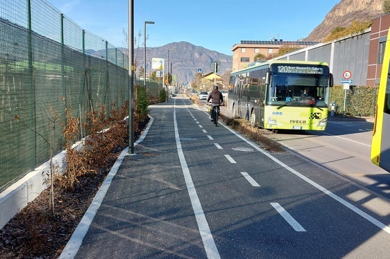 In allen Landesteilen investiert das Land in die Fahrradinfrastruktur. (Foto: LPA/Ressort für Mobilität und Infrastrukturen)