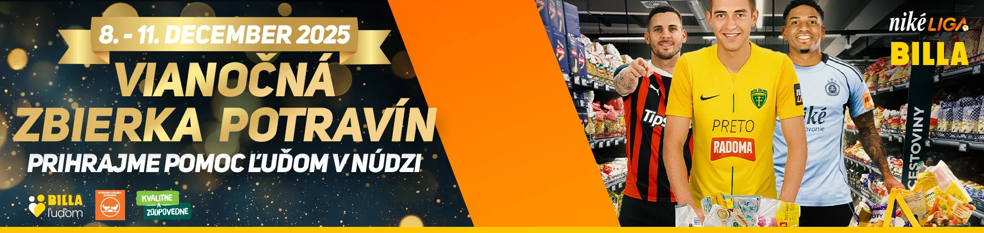 Vianočná zbierka potravín