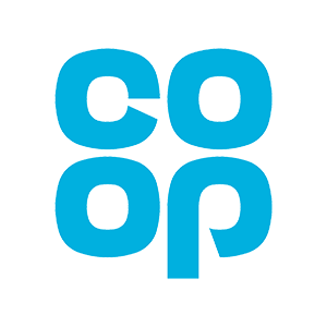 Co-op logo blue on white