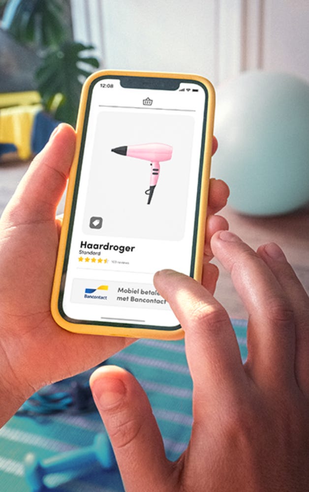 Online betalen via Bancontact met je smartphone
