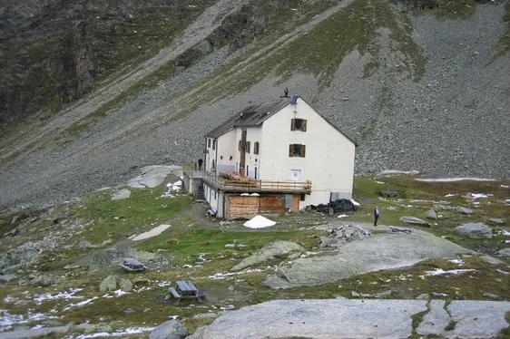 Ansicht der Düsseldorfer Hütte