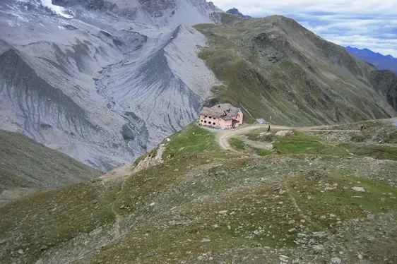 Ansicht der Schaubachhütte