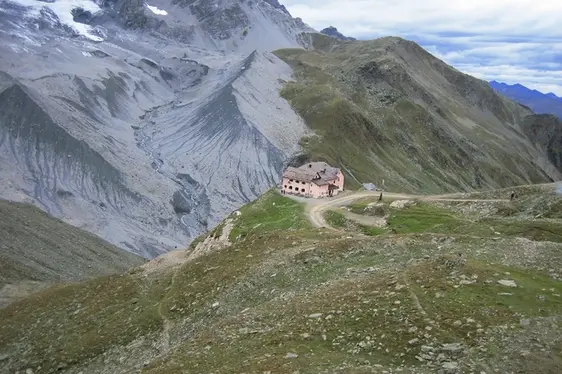 Ansicht der Schaubachhütte