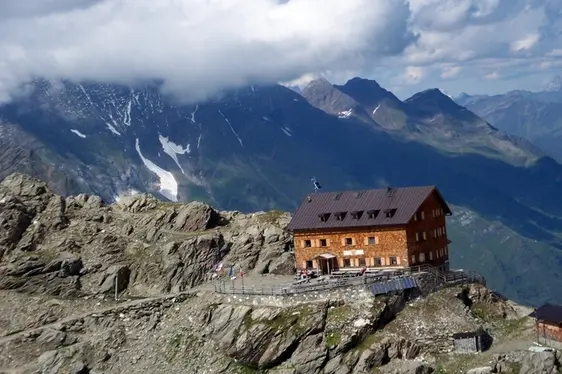 Ansicht der Stettiner Hütte