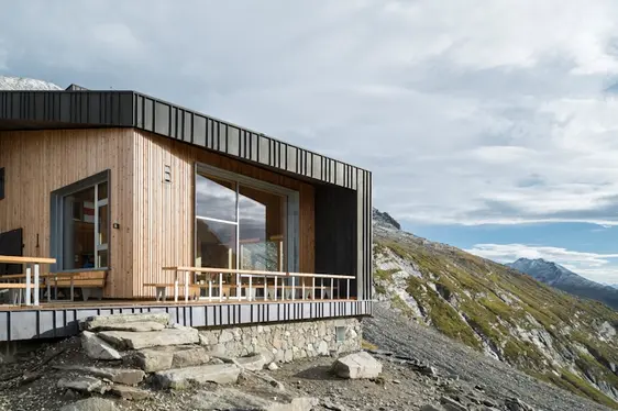 Bild von der Edelrauthütte