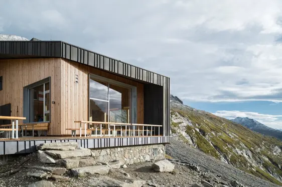 Bild von der Edelrauthütte