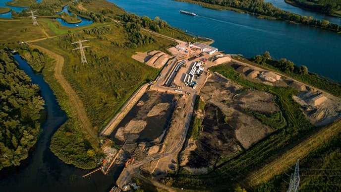 Innamepompstation Bergsche Maas