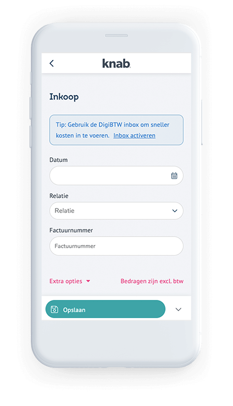 Mobiel Knab Boekhoudpakket