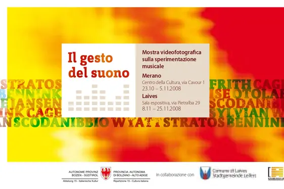 Il gesto del suono
