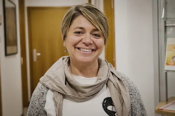 Linda Baldessarini - la docente del corso di computer base