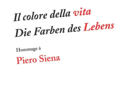 Logo Il colore della vita. Omaggio a Piero Siena