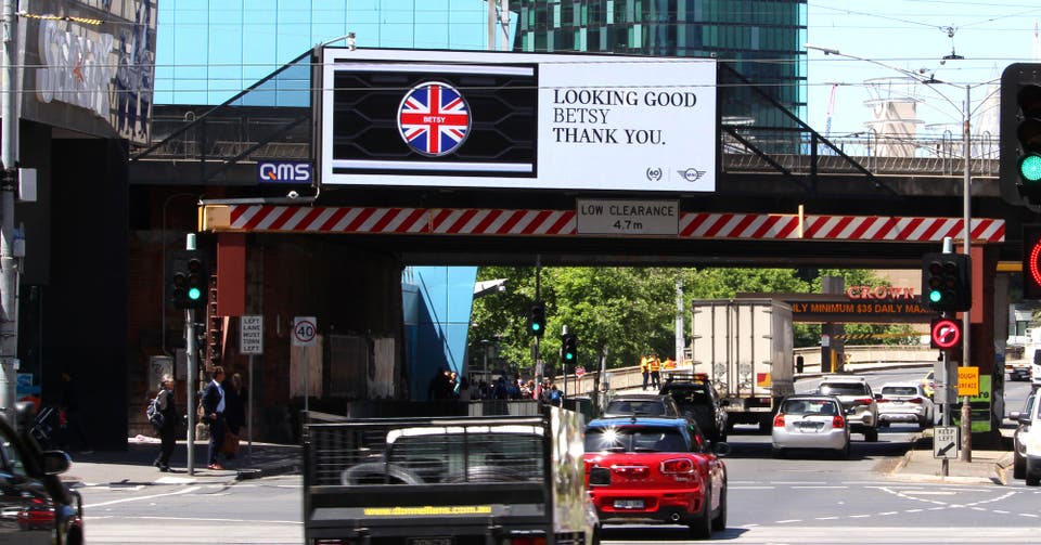 MINI Australia turns 60 in style with market-leading OOH campaign