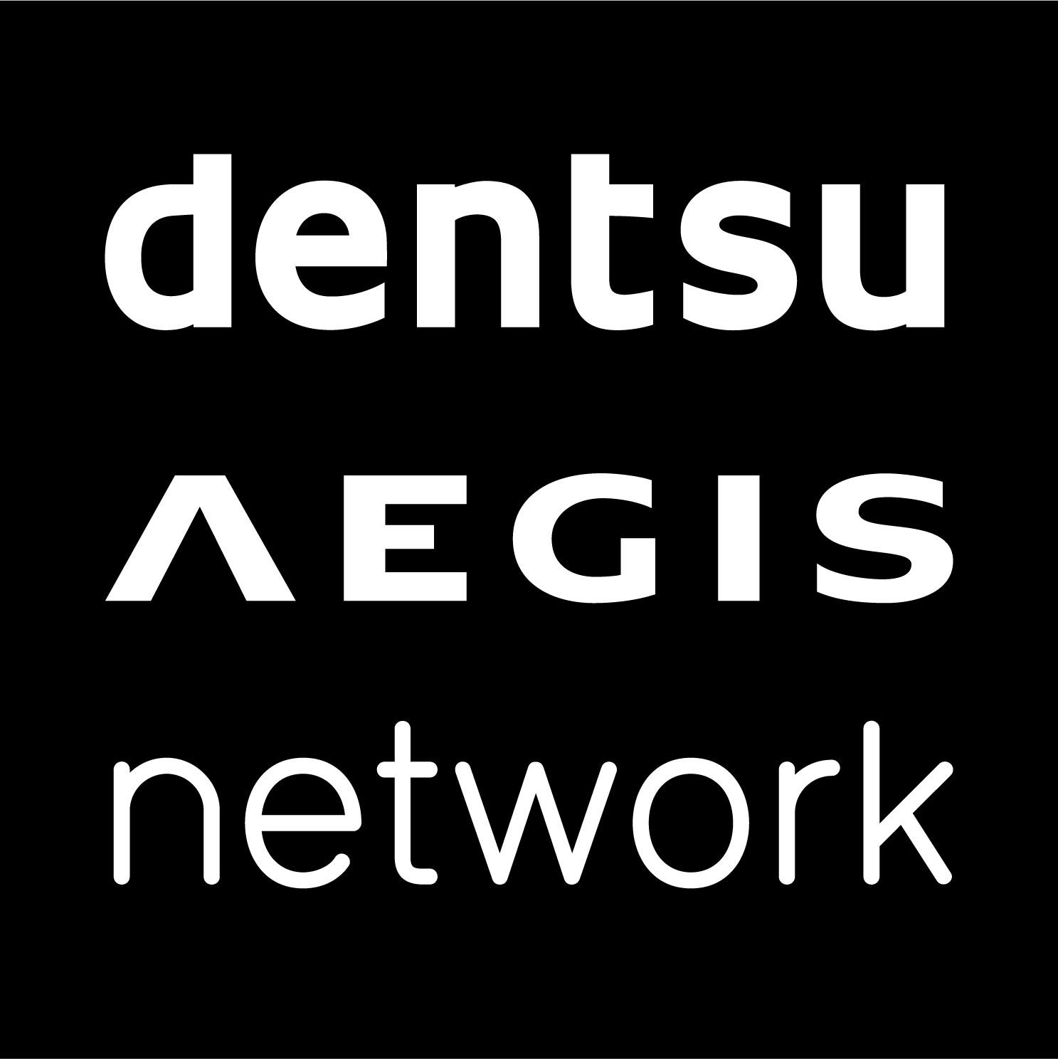 Dentsu Aegis Network Logo Black