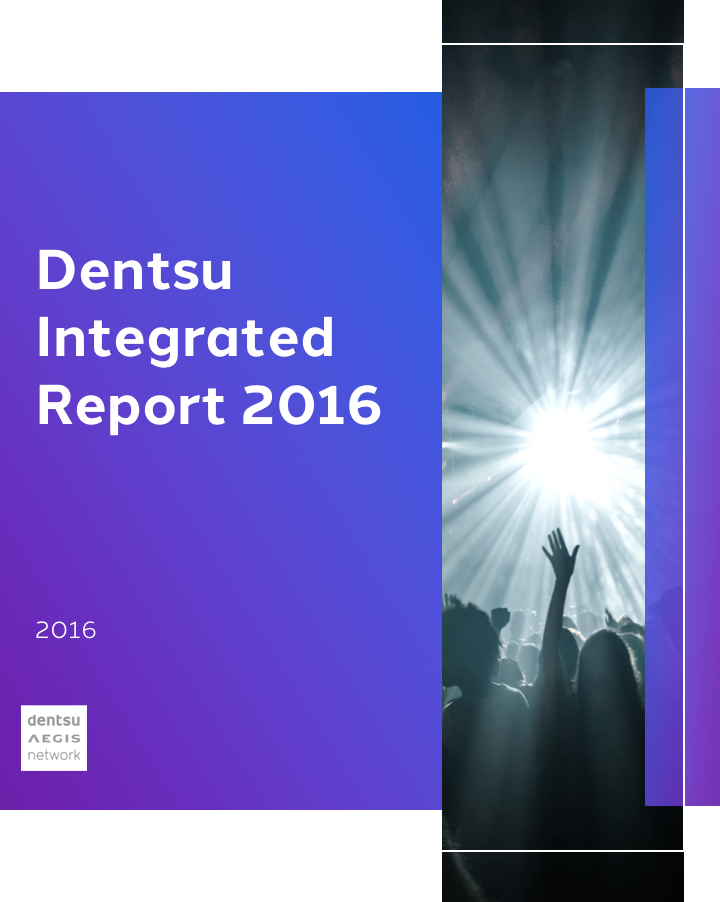Dentsu Integrated Report 2016