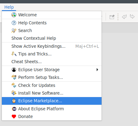 Go to Help > Eclipse Marketplace... to install SonarLint directly from the IDE.