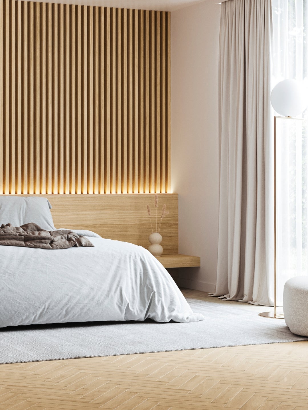 Shinnoki fineerhouten panelen - voordeel - wat je ziet is wat je krijgt