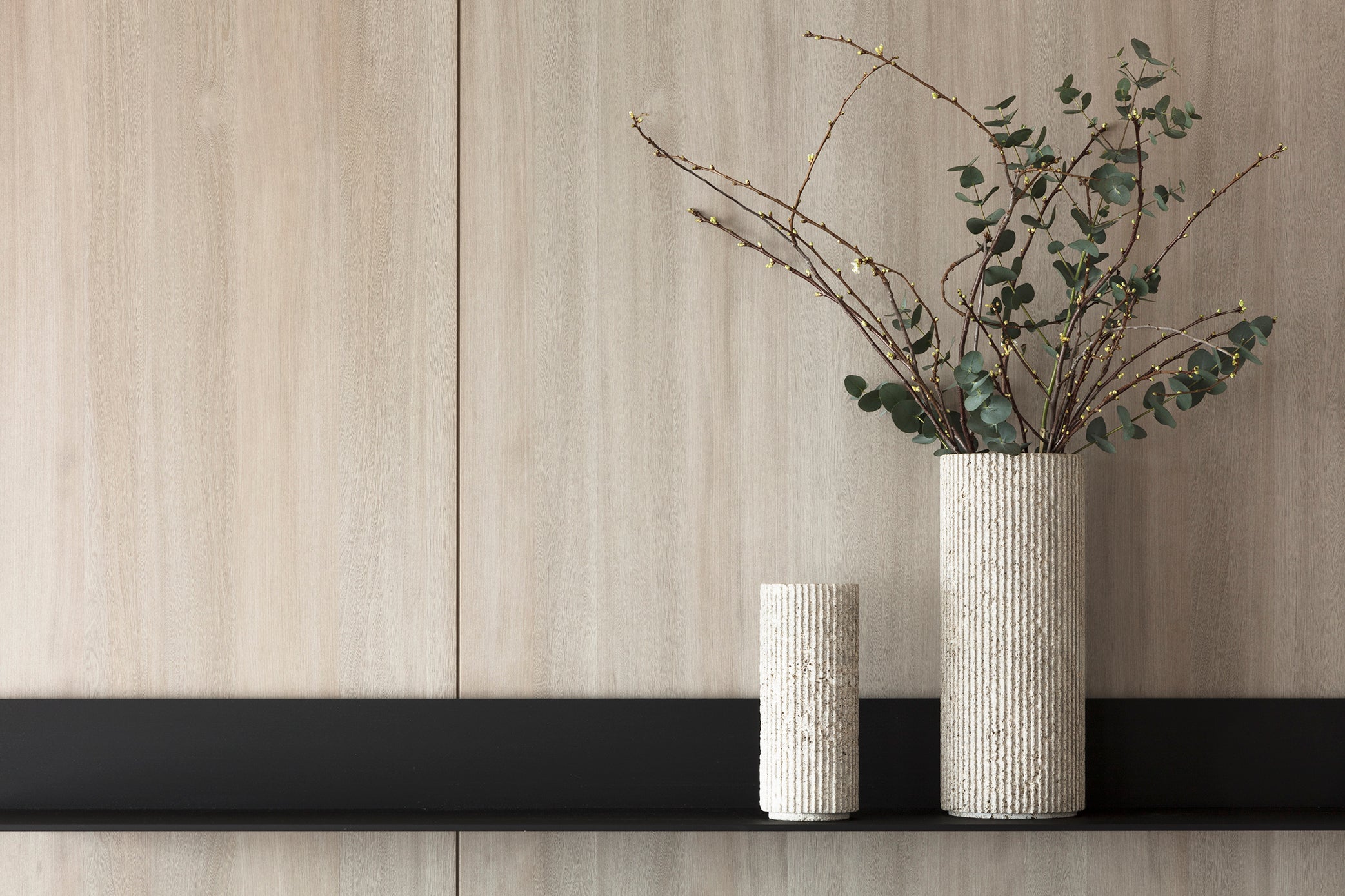 Grey Elm - Elm - Elm wood - Veneer panels - prefinished wood panels - wood panels