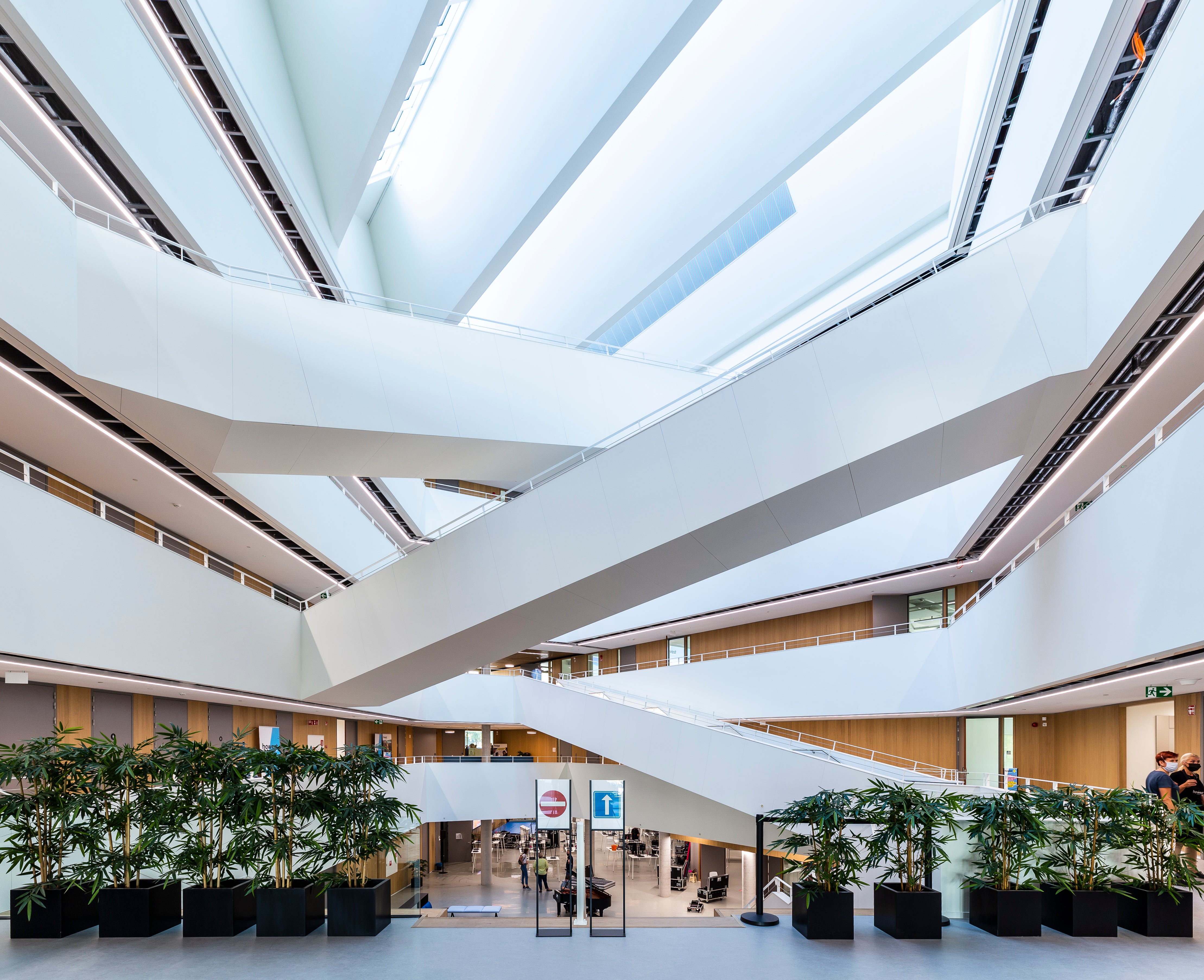 Penta - The Penta Kortrijk - Penta Howest - Shinnoki - veneer walls - veneer