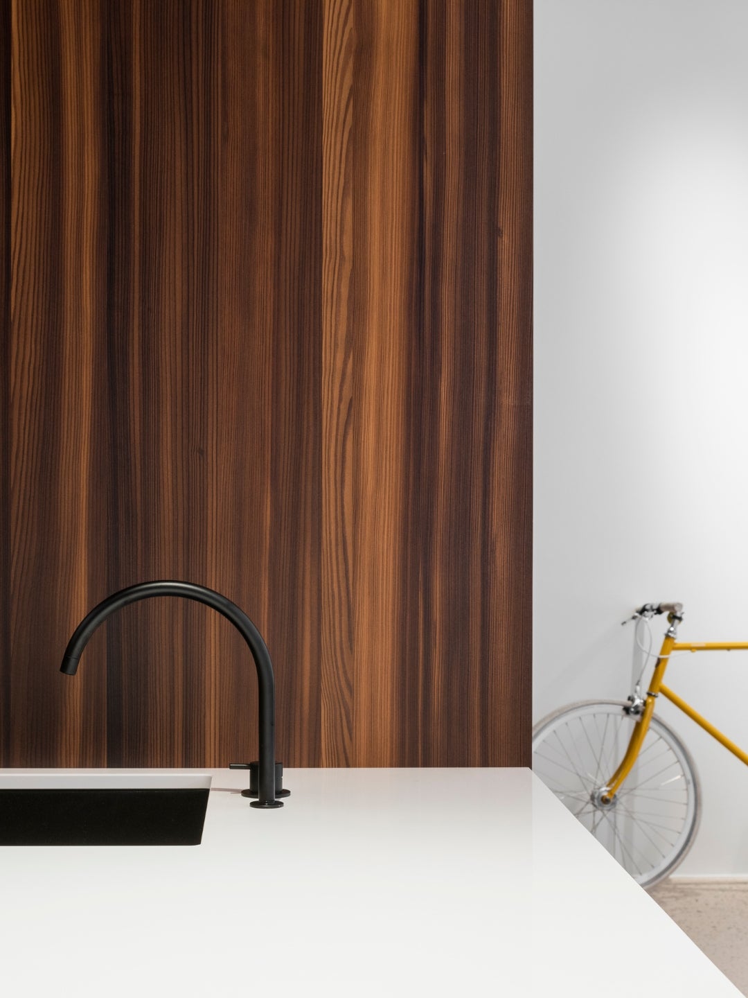 Wood veneer - kitchen design - decospan