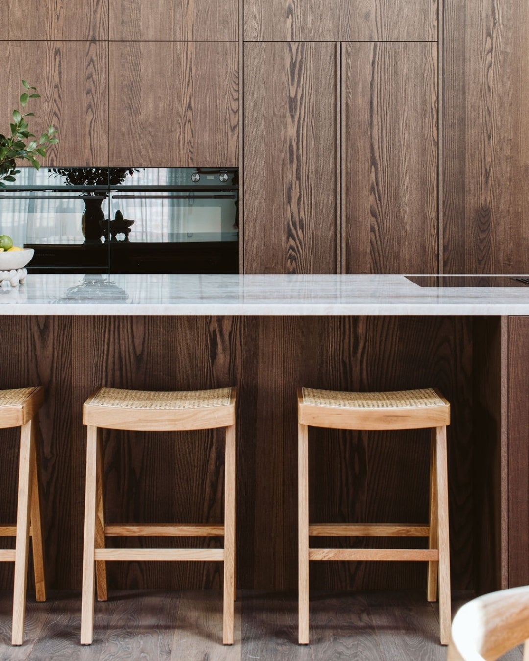 Shinnoki Cinnamon Triba - wood veneer - kitchen - interior design