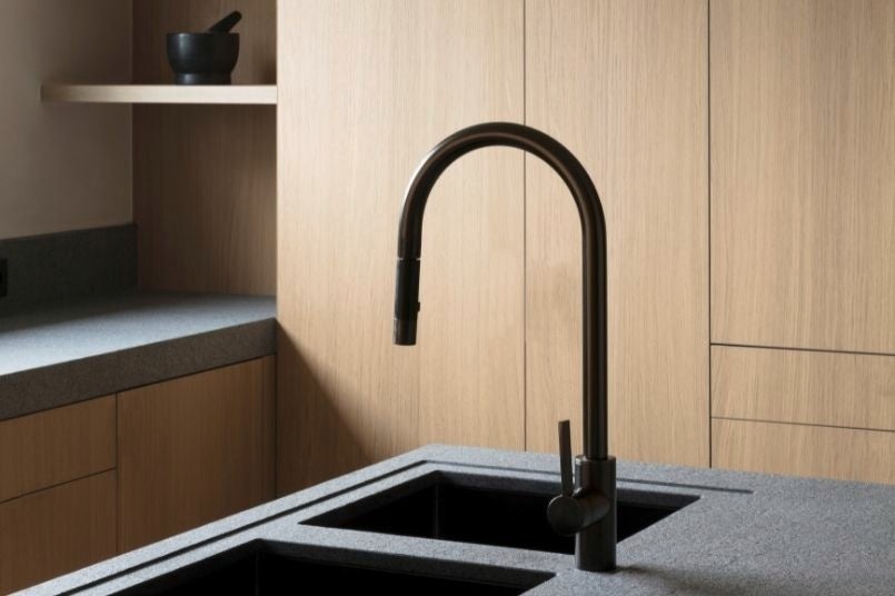 veneered kitchen - kitchen - wood in kitchen