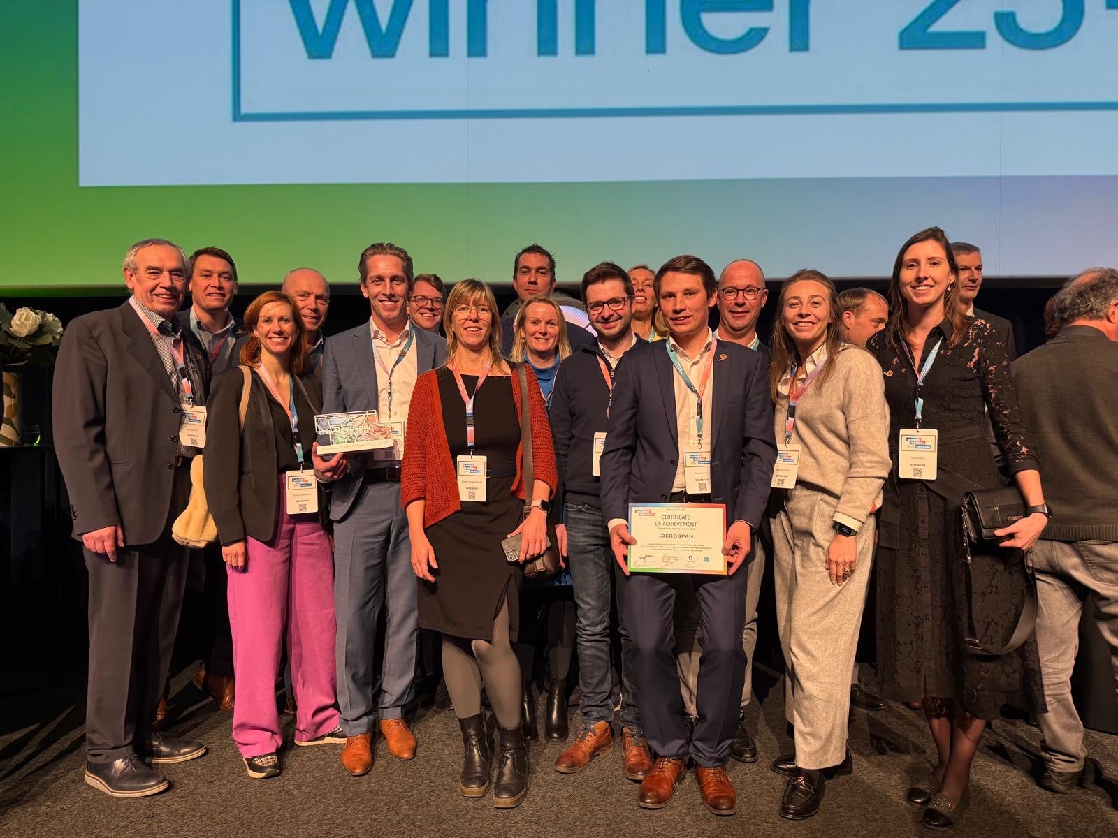 Factory of the future - group picture Decospan