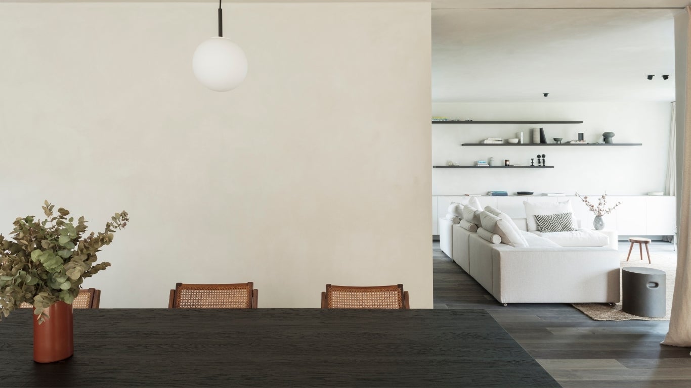 Kitchen with Shinnoki Ivory Oak - Villa Leiebos