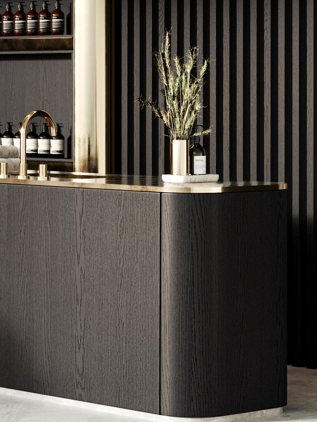 Shinnoki prefinished wood panels - wood veneer - luscious blacks - raven oak