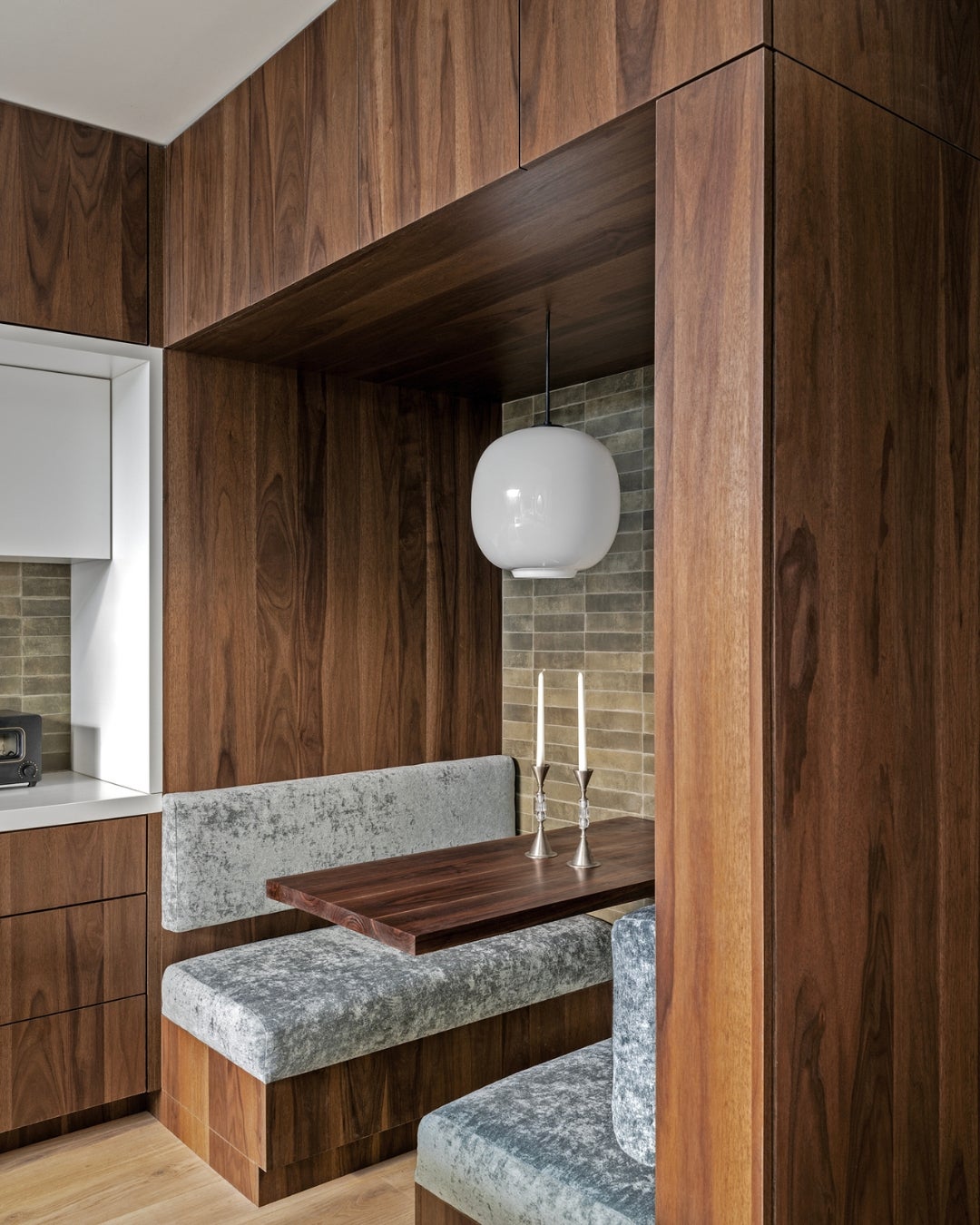 Eettafel - keuken - architecturaal ontwerp - houtfineer - Shinnoki Smoked Walnut