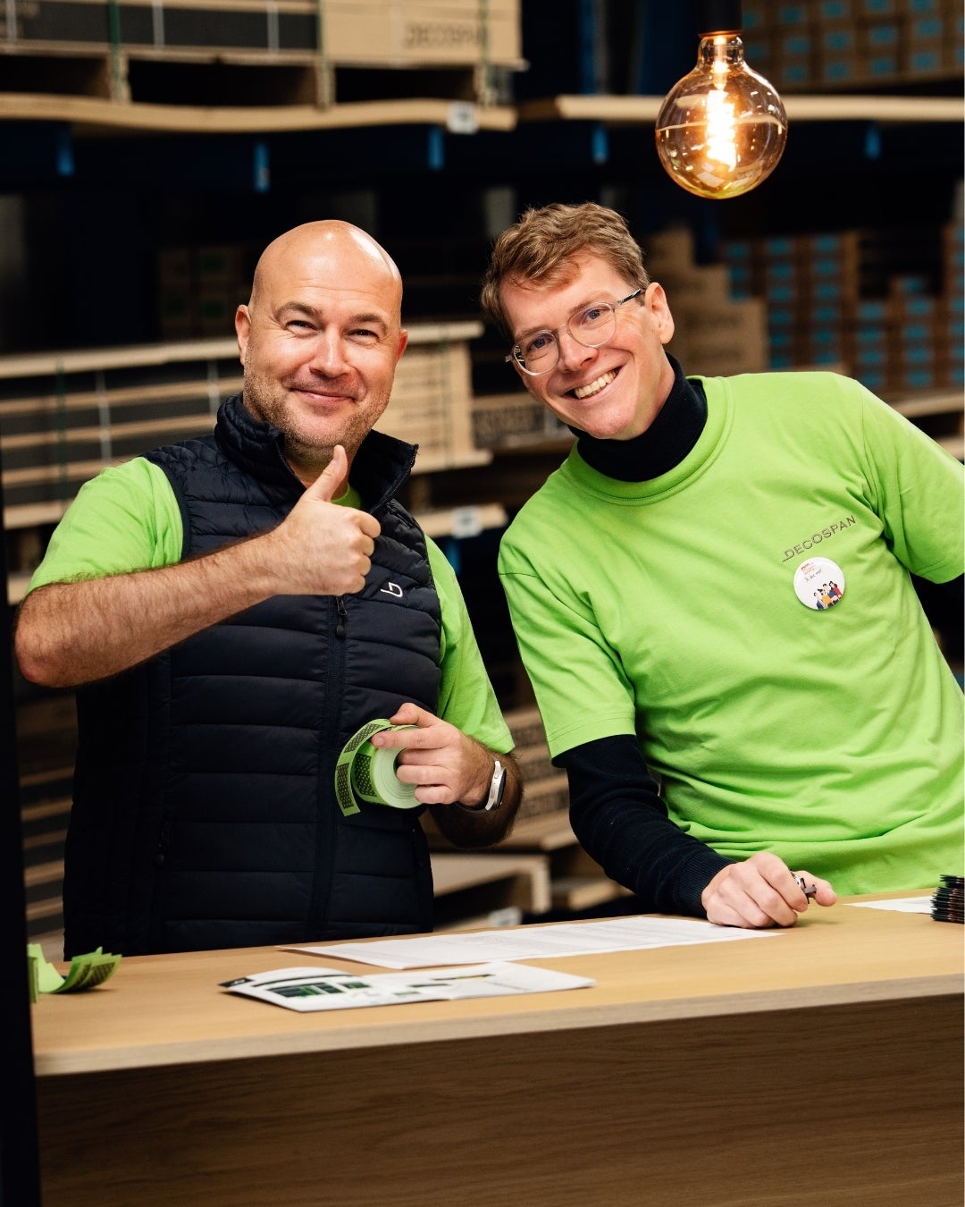 Decospan employees - Trotse Decospanner