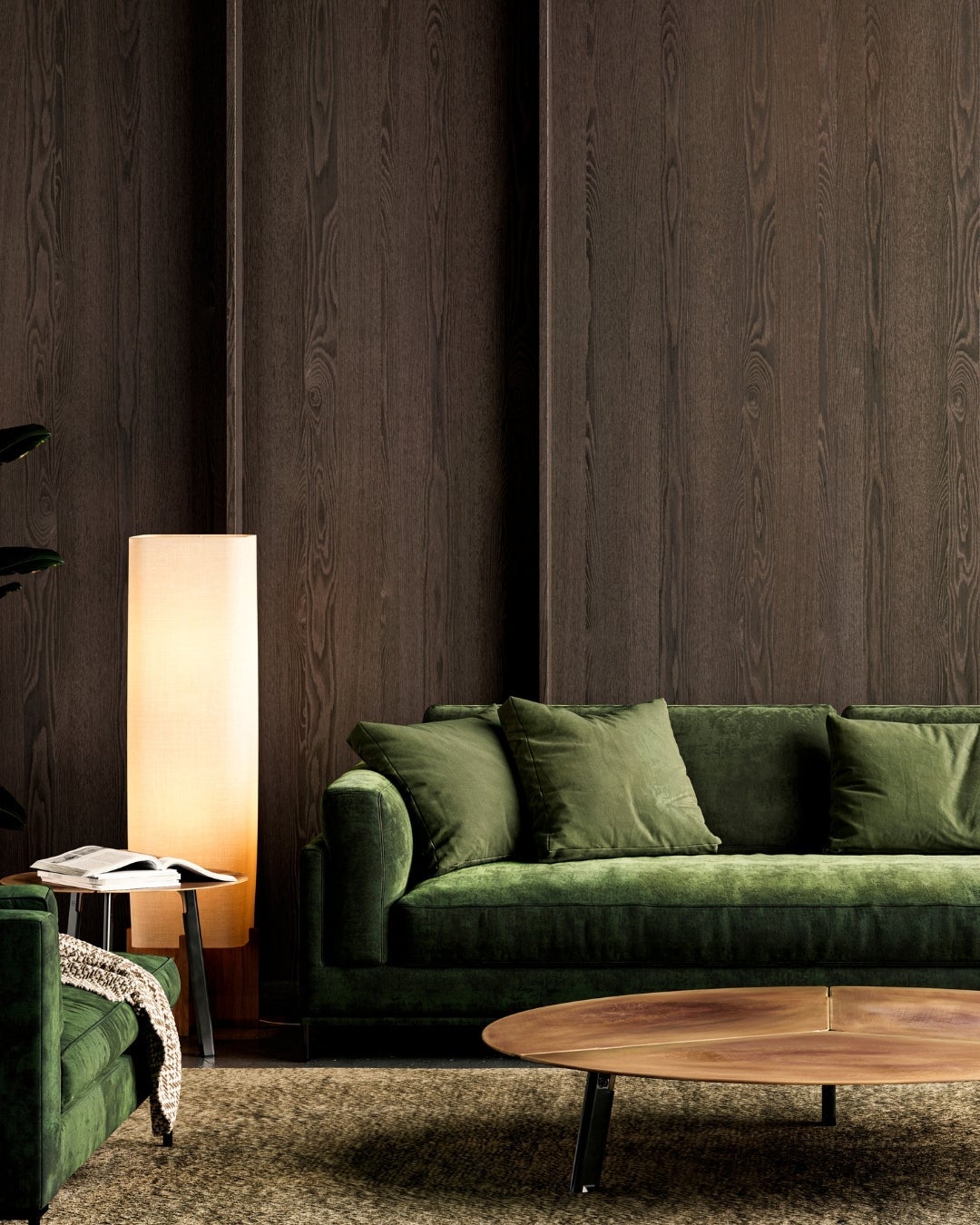 Intérieur en placage bois avec collection Querkus - collection Terra