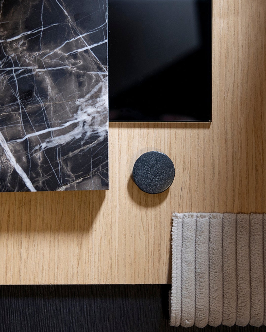 Querkus moodboard - Adagio Infinite - oak veneer collection